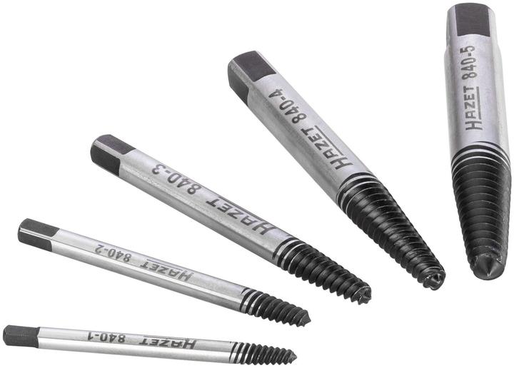 HAZET Jeu d'extracteurs des vis 840/5 ∙ Nombre d'outils : 5