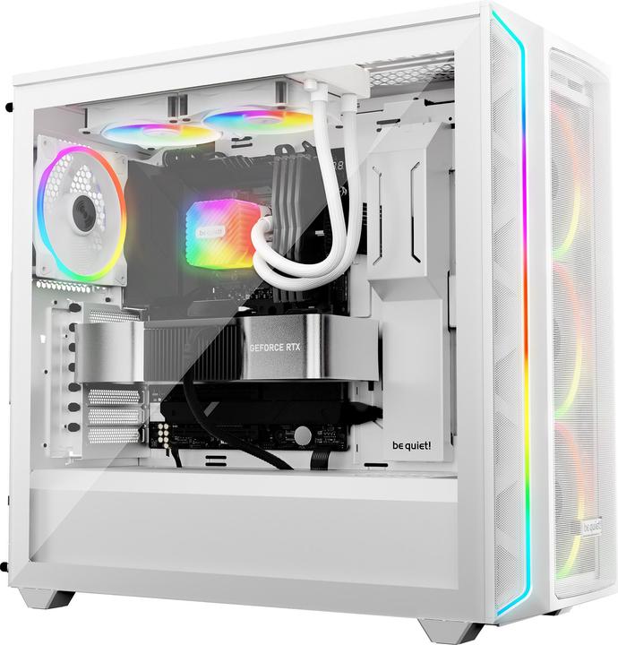 Actual product image be quiet! LIGHT LOOP 240mm White