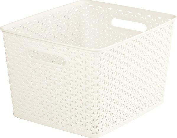 Actual product image Curver Juliet Decorative Basket, Cream, 35 x 22 x 30 cm, 4