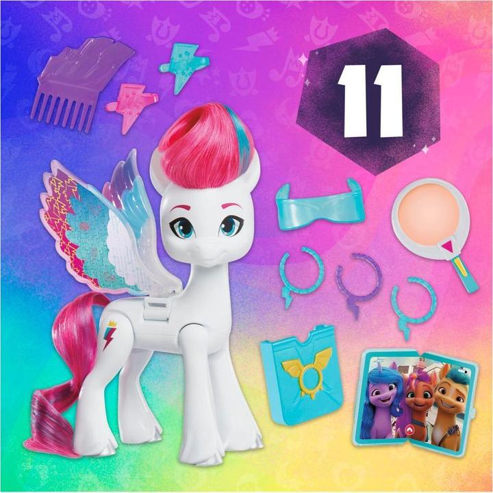 Image du produit My Little Pony Ailes surprises Zipp Storm Poupée de mode avec ailes et accessoires
