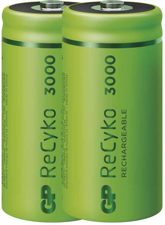 Produktbild GP Batteries B2133 household battery C Nickel-Metal Hydride (NiMH) (2 Stk., C, 3000 mAh)