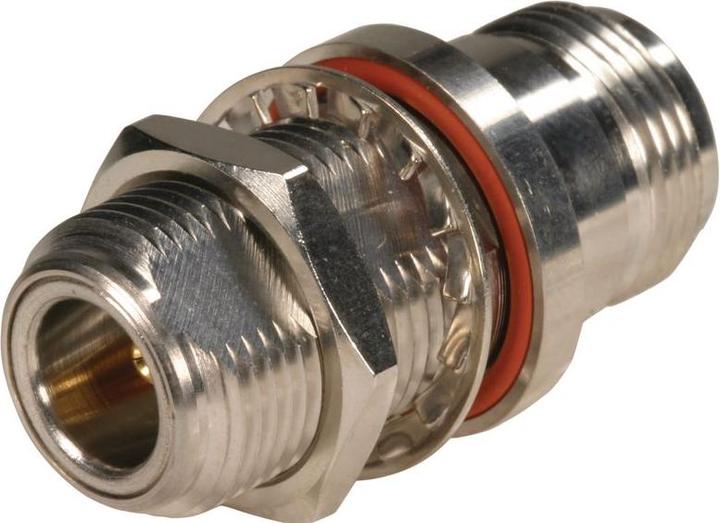 Actual product image Huber & Suhner Adaptor,bulkhead,N to N,50ohm,Sucoplate