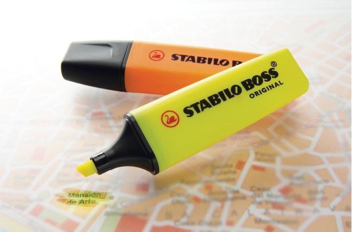 Produktbild STABILO BOSS ORIGINAL Textmarker (Pink, Gelb, Grün, Orange, 5 mm, 4 x)