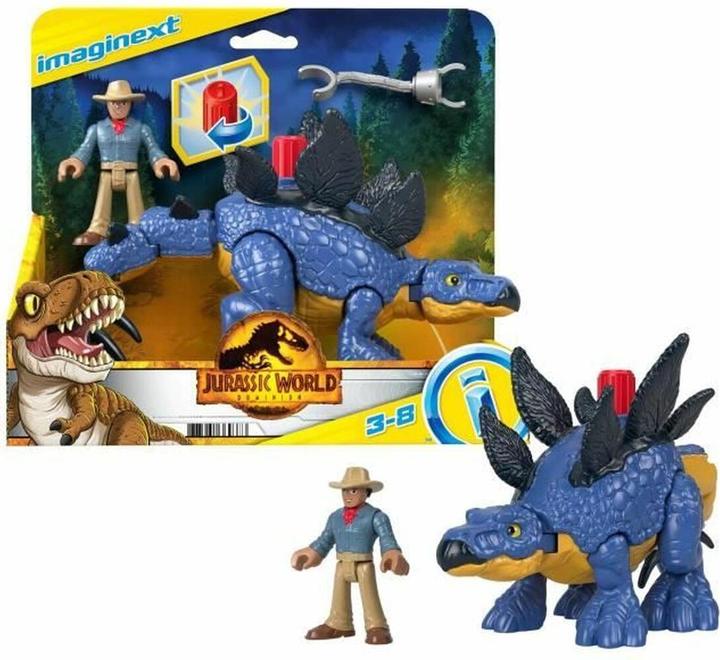 Produktbild Imaginext Stegosaurus & Dr. Grant