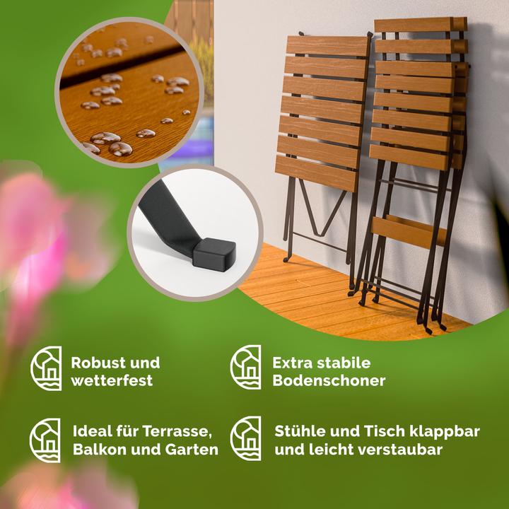 Produktbild Casaria Bistro Set (55 cm)