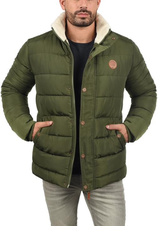 Image du produit Blend Frederic Veste D'Hiver Avec Peau De Mouton Blouson D'Extérieur Pour Homme À Capuche (S)