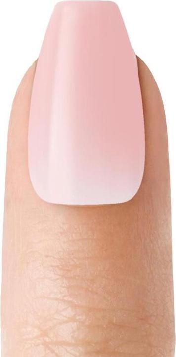 Actual product image Herba Kiss Majestic Nails - In A Crown (Artificial nails, Rose, Transparent)