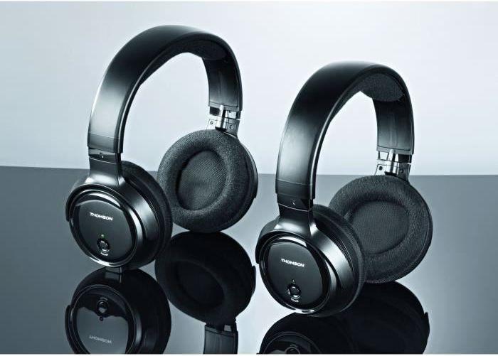 Image du produit Thomson WHP3203D Casque d'écoute radio pour la télévision (ANC, 8 h, Sans fil)