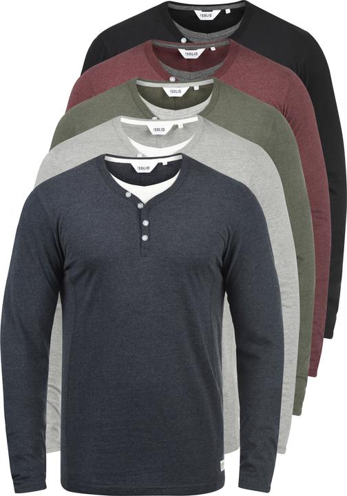 Actual product image Solid Doriano Men's Longsleeve (L)