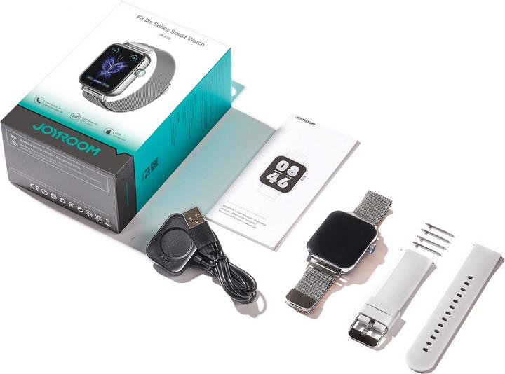 Produktbild Joyroom JR-FT5 IP68 Smartwatch mit Anrufannahmefunktion – Silber