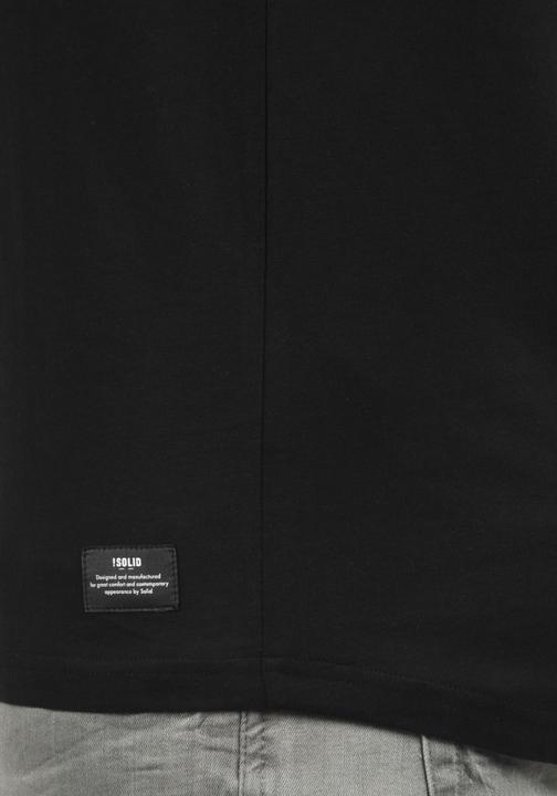 Image du produit Solid Cajus T-Shirt À Manches Longues Camouflage Pour Homme Avec Encolure Rond 100% Coton Imprimé (L)