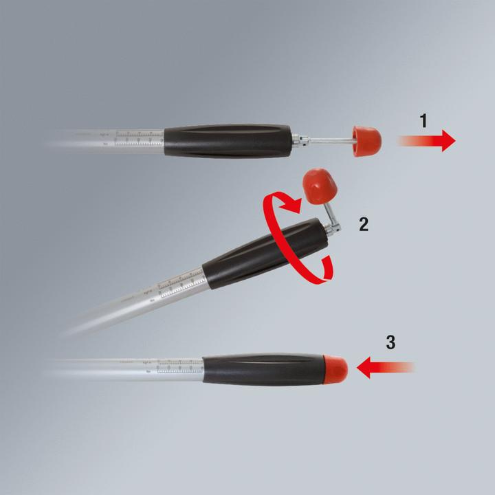 Image du produit KS Tools Clé dynamométrique à course courte, 1/2", 25-150 Nm (1/2", 25 Nm, 150 Nm)