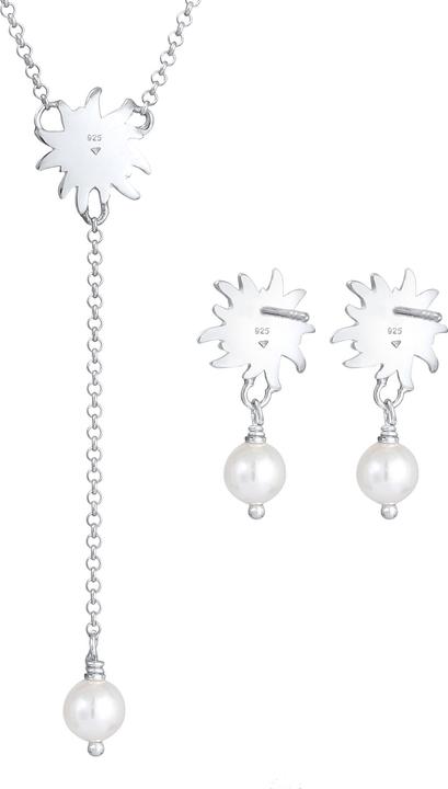 Actual product image Elli Edelweiss, Perle (925 sterling silver)