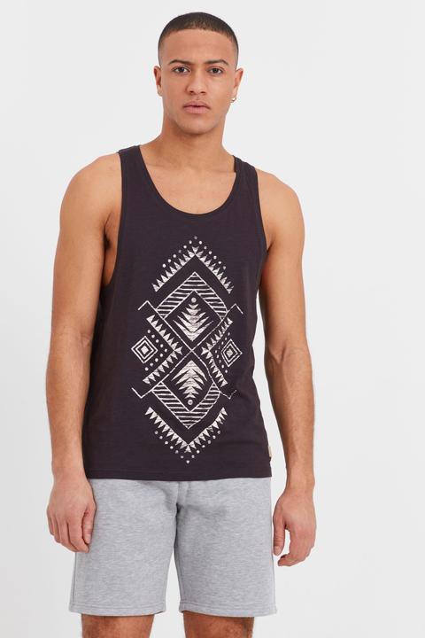 Actual product image Solid Isaak Men's Tank Top (XL)