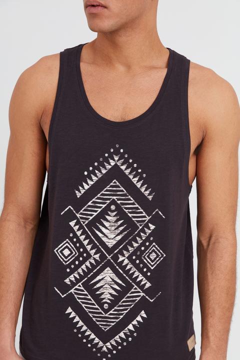 Actual product image Solid Isaak Men's Tank Top (XL)