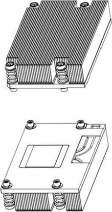 Actual product image Dell Heatsink for 95W or above CPU Customer Kit