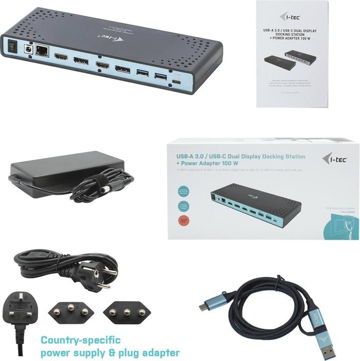 Actual product image i-tec Dualdock (USB-C, 14 Ports)