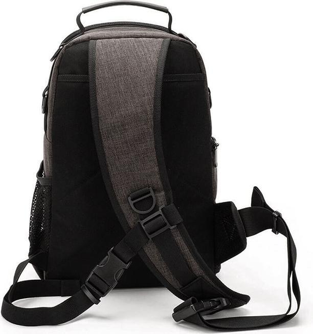 Actual product image JTI Shoulder rucksack for camera and equipment - grey (Camera shoulder bag)