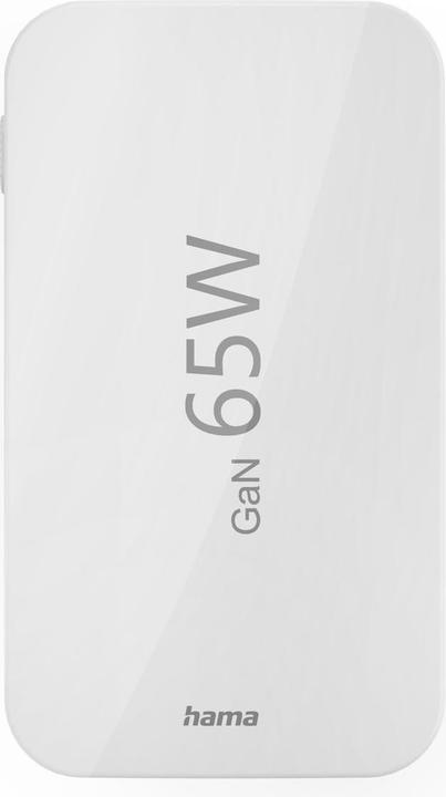 Produktbild Hama Schnellladegerät, 2x USB-C, 1x USB-A, flaches Mini-Ladegerät, PD, 65 W, WS (65 W)