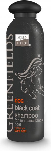 Greenfields Shampoo per cani dal pelo nero 250ml (Cane, 250 ml)