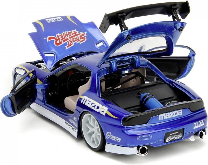 Immagine prodotto Jada Street Fighter 1993 Mazda RX7 1:24
