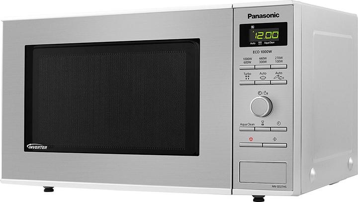 Actual product image Panasonic - NNSD27HSUPG - Magnetron - Solo - 23 liter - Inverter technologie - 1000 watt - RVS (23 l)