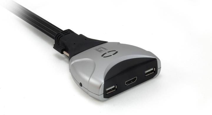Actual product image LevelOne KVM-0290: 2Port Cable KVM