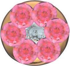 Immagine prodotto Studex Sensitive Stud Earrings Mini Daisy Rosé Crystal Iridescente (Acciaio inossidabile)