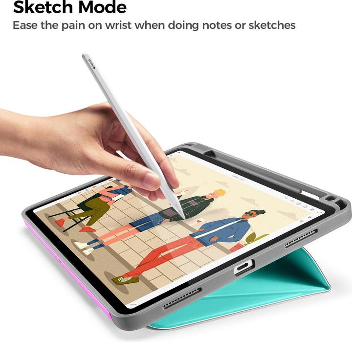 Actual product image tomtoc B02 (11") Vertical Tablet Case (iPad Pro 11 2020 (2. Gen))