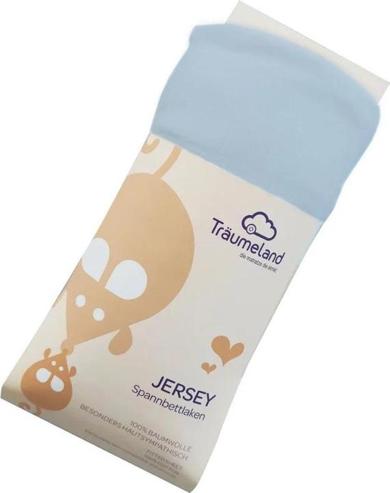 Actual product image Träumeland Fitted sheet jersey (60 x 120 cm)