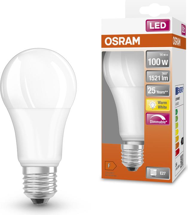 Image du produit Osram Superstar Classic A (E27, 13 W, 1521 lm, 1 x, F)