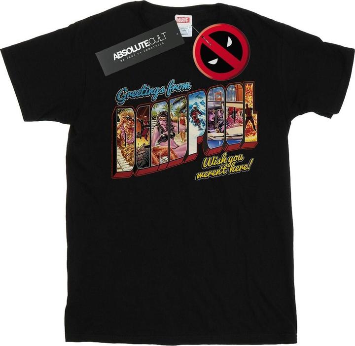 Image du produit - T-shirt DEADPOOL GREETINGS - Femme (XXL)