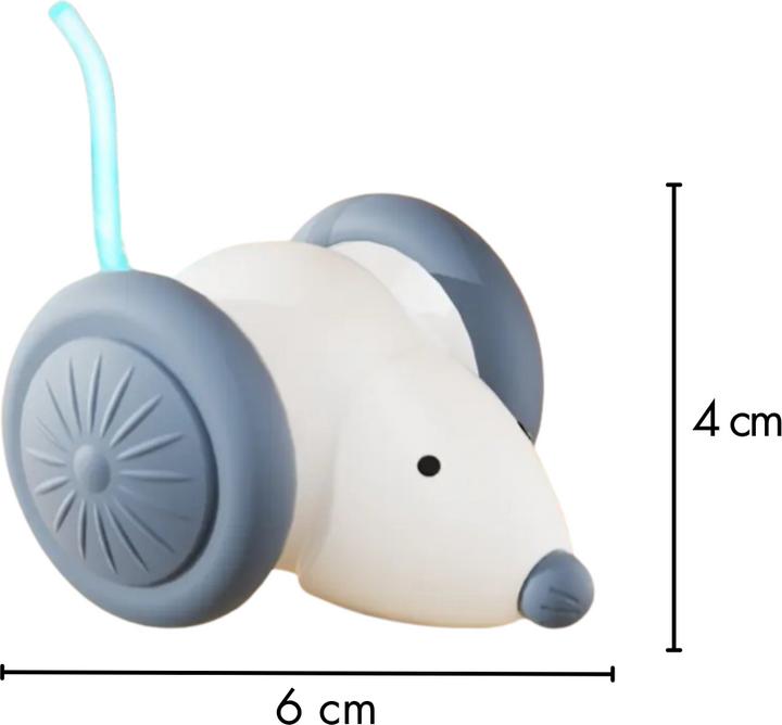 Produktbild Suba Interaktives Katzenspielzeug, LED-Leuchtmaus, Elektrische, USB Aufladbar