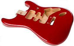 Produktbild Fender Deluxe Series Stratocaster HSH Alder Body Candy Apple Red losse elzenhouten solid body voor elektris (Konzertgitarre, Elzenholz)