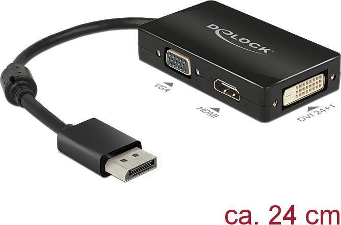 Immagine prodotto Delock DP a (DVI, HDMI, VGA, 16 cm)