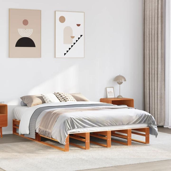 Produktbild VidaXL Bett ohne Matratze 160x200 (160 x 200 cm)