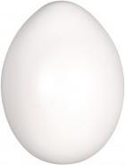 Produktbild Rayher 10er Set Plastik Eier Weiss 6cm (10 x)