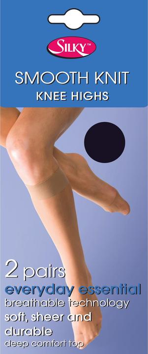 Actual product image Silky Knee socks 2 pairs (100 DEN, One size)
