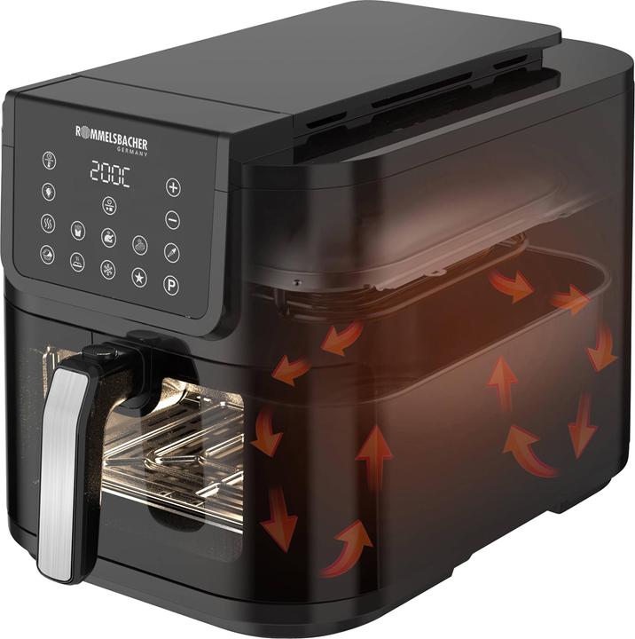 Actual product image Rommelsbacher Hot Air Deep Fryer FRH 1700