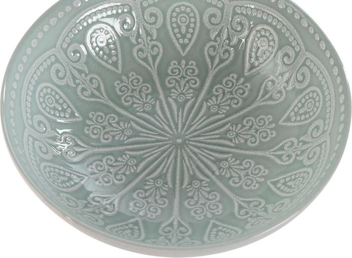 Esprit Geschirr-Set Home grün Steingut Mandala Araber 18,2 x 18,2 x 5,7 cm