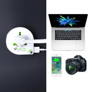 Actual product image Q2 Power World to Europe USB