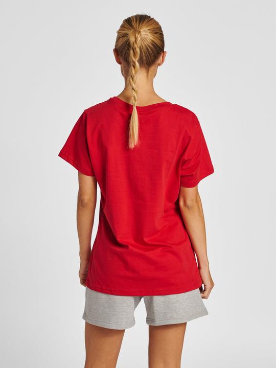 Actual product image hummel Red Heavy T-Shirt S/S Woman (XS)