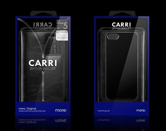 Immagine prodotto more. Portafoglio Carri Zipper (Apple iPhone 5s, Apple iPhone 5)