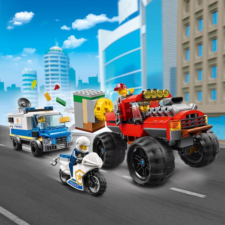 Actual product image LEGO Robbery with the monster truck (60245, LEGO City)