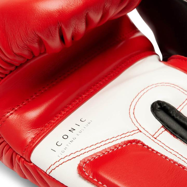 Immagine prodotto Leone Guantoni da boxe Iconic Red GN208 (16 OZ, Taglia unica)