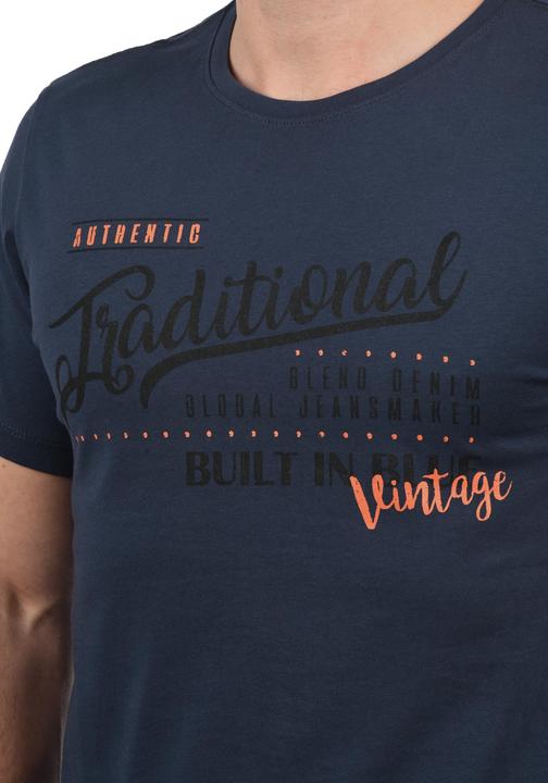 Immagine prodotto Blend Doppler Magliette T-Shirt A Maniche Corte Con Stampa Da Uomo Con Girocollo Taschino In Cotone (XL)