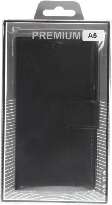 Immagine prodotto OEM Custodia a libro sottile in pelle per A5 Galaxy A500 - nero 4250710560837 (Samsung Galaxy A5)
