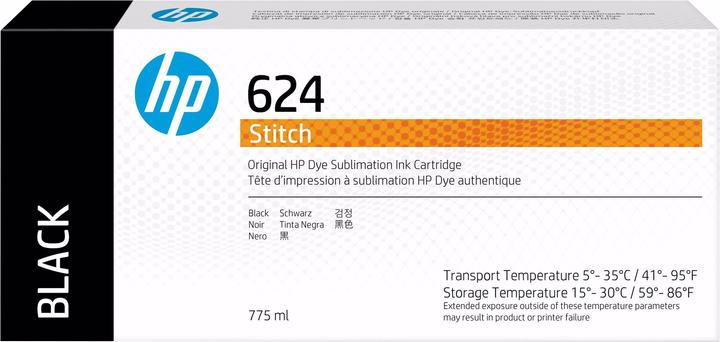 Produktbild HP 624 - 775 ml - Schwarz - Original - Tintenpatrone (BK)