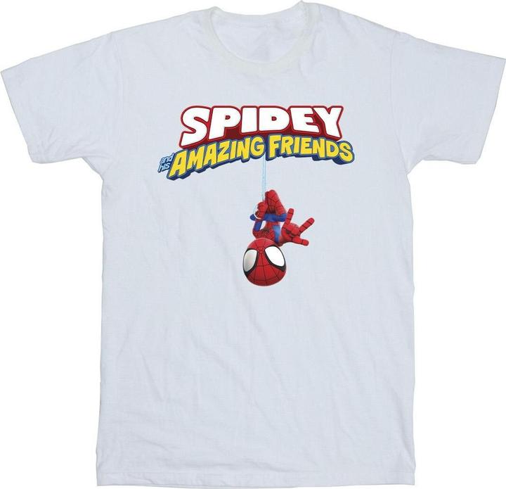 Produktbild SpiderMan Hanging Upside Down TShirt (L)