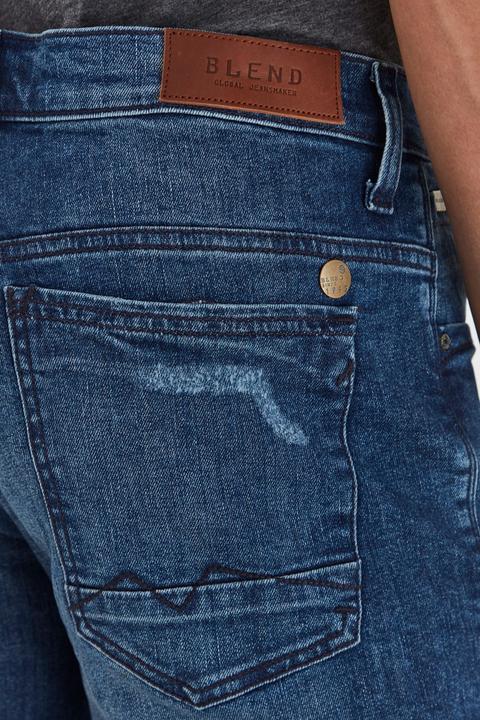 Immagine prodotto Blend Deniz Pantaloncini Di Jeans Shorts Bermuda Da Uomo elasticizzato Regular- Fit (S)
